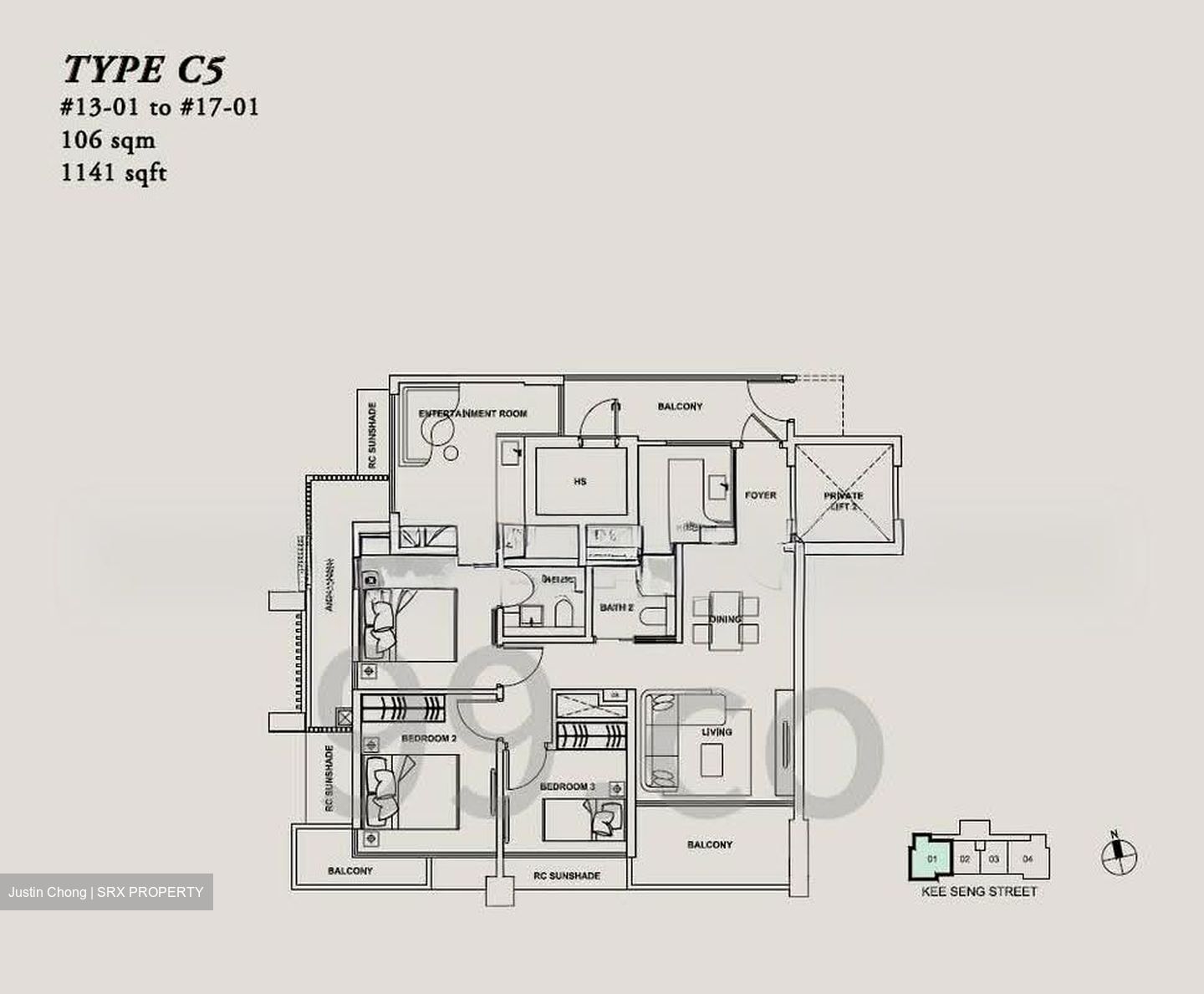Onze @ Tanjong Pagar (D2), Apartment #631949301